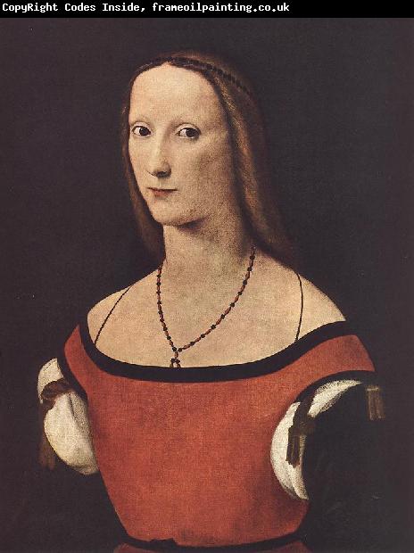 COSTA, Lorenzo Portrait of a Woman  dfgdf